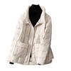 French elegant light down jacket short stand-up collar solid color warm top temperament jacket women's autumn and winter