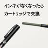 Pentel Oil-based Pen, Knock Type, Handy S, PentelPen, XNXS15-AP, Fine, Black, 5