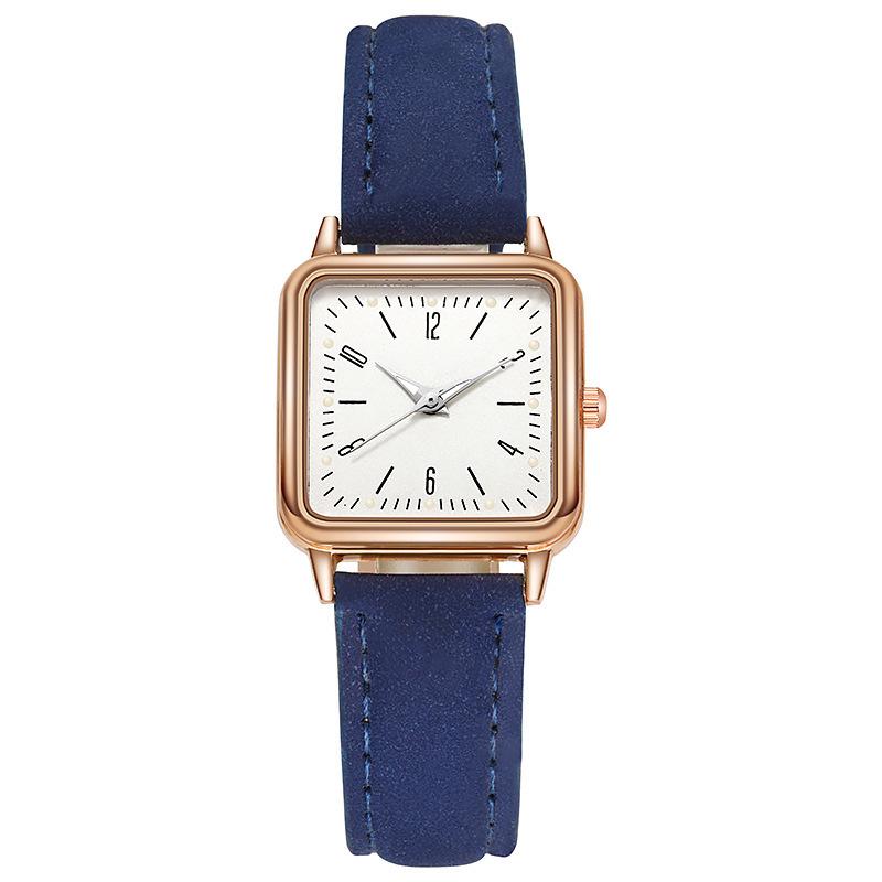 2021 Women's Luminous Quartz Watch - Square Digital Design