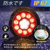 Ygmylandbb LED Truck Tail Lamp Trailer Tail Light 24V (Brake, Small and Back