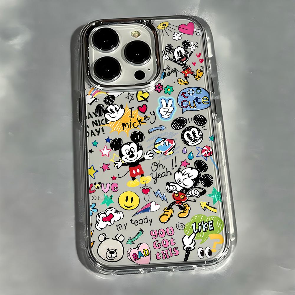 

Graffiti M-Mickey Minnies Phone Case for Xiaomi Redmi Note A5 A3 15 14 13 14c 13c 12 11 10 9 Pro Plus 4G 5G Transparent Cover Redmi Note 13 Pro 5G