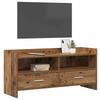 TV Stand 100 x 33 x 47 cm Reclaimed Wood Effect Engineered Wood