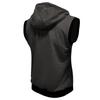2025 Bestseller Men's Double-Layer Sleeveless Hooded Zipper Sweatshirt - Color Block Casual Fashion