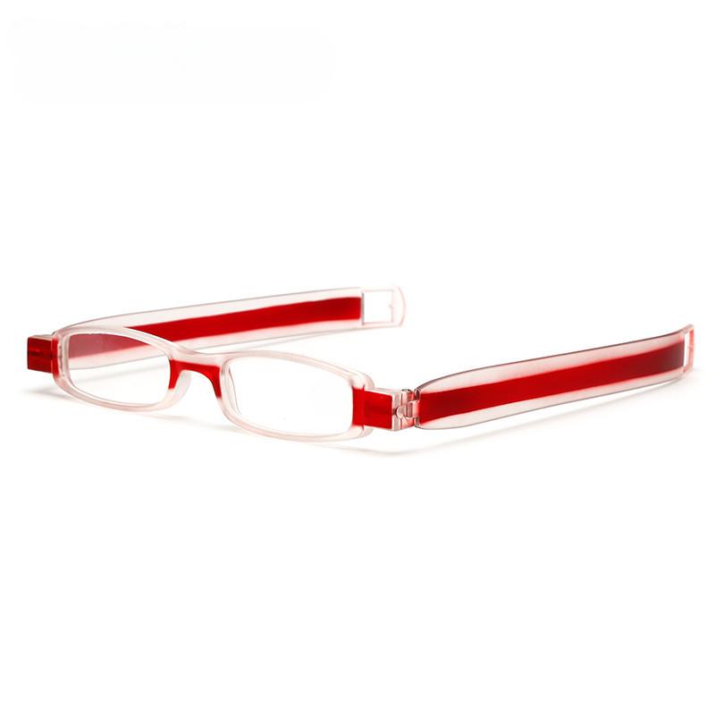 360 Degree Rotation Folding Men Women Reading Glasses Ultra-light Anti-skidding Computer Goggles Presbyopia Eyeglasses