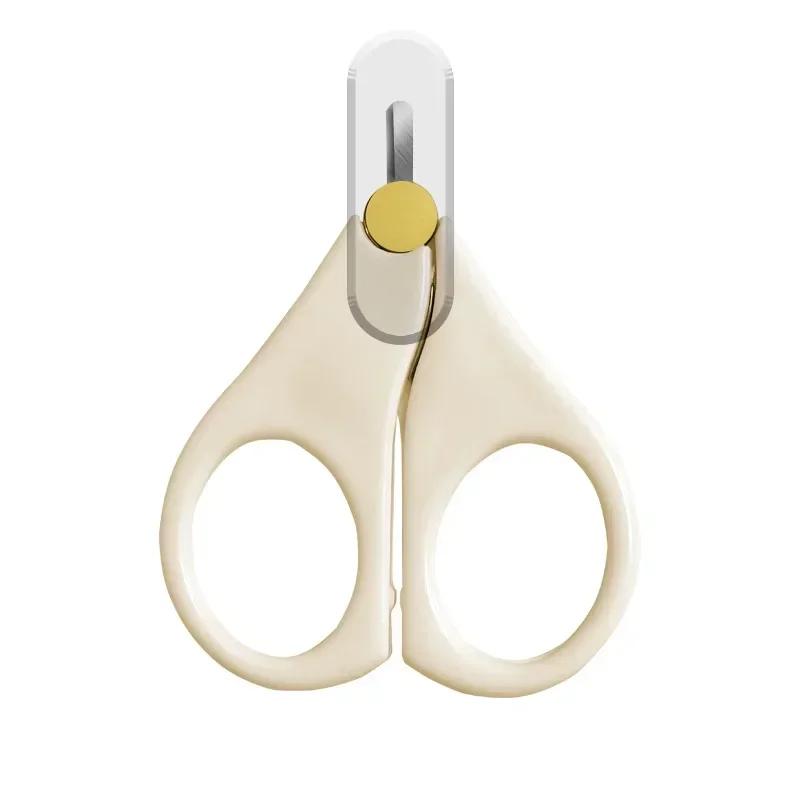 Convenient Daily Baby Nail Shell Shear Mini Nail Clippers Scissors Cutter  Manicure Tool Baby Nail Care Newborn Baby