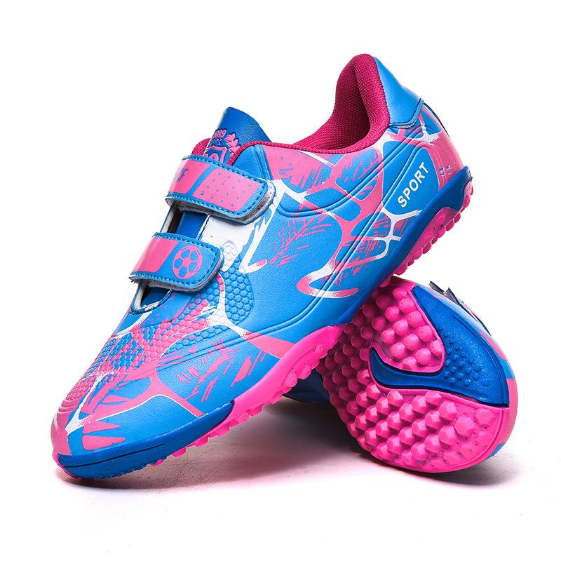 Kids' Studded Velcro Football Shoes for School and Outdoor Training