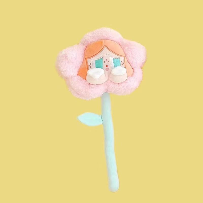 Kreatives neues Sonnenblumen weinendes Baby Blume Drehstab Plüschtier süßes Bouquet Ornament Mädchen Geschenk