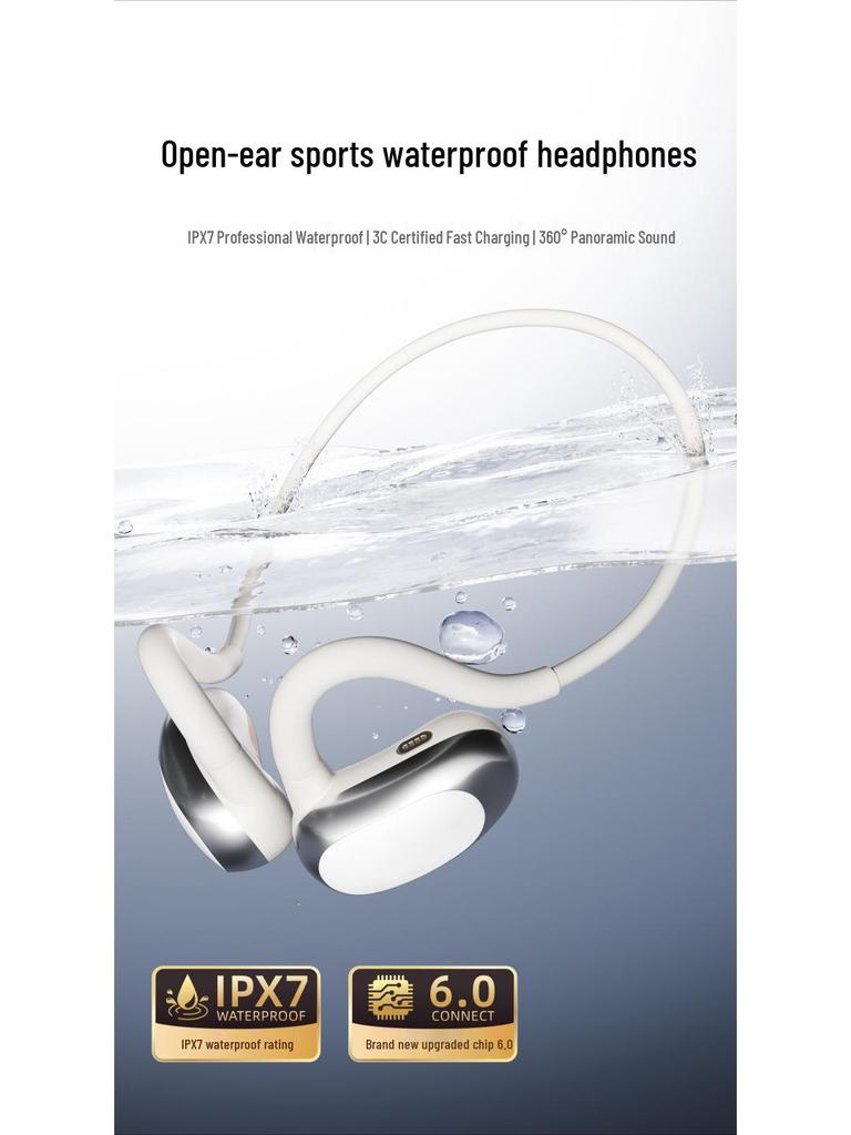 2025 Wireless Sport Ear Hook Bluetooth Earphones: Good Sound, Long Battery Life, and Comfortable for Extended Wear