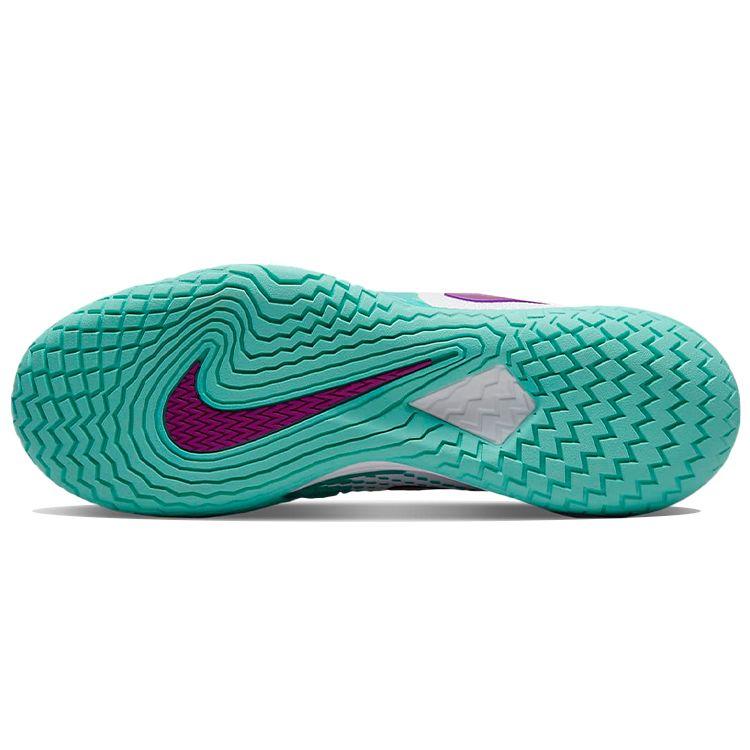 Nike Court Zoom Vapor Cage 4 Rafa White Washed Teal Men Sneakers Red-Plum DD1579-153