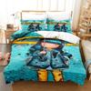 Santoro Gorjuss Anime Chica Hermosa Funda de Edredón Cómoda Funda de Almohada Juego de Cama Decoración Dormitorio Infantil Textil para el Hogar