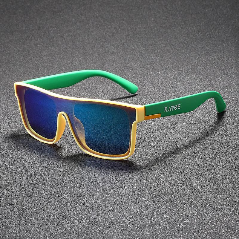Neue polarisierte Sportsonnenbrille Angeluhr Bleichbrille Fahren Bergsteigen UV-Schutz Sonnenbrille