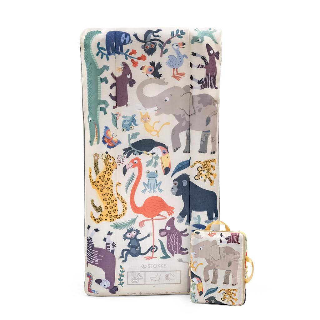 Stokke Travel Bed Cloud Sleeper Animal Family Suitcase for Children Jet Kids Storage Kids Carry Case Can Ride and Sit Travel One Size