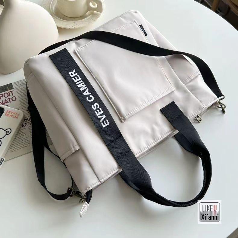 Stylish Waterproof Canvas Tote & Crossbody Shoulder Bag