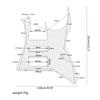 3-Ply 11Hole Electric Guitar Pickguard Anti-Scratch Pearl Plate Guard Cover for ST SQ Electric Guitar Accessories