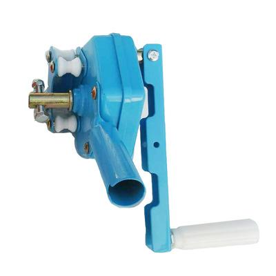Greenhouse Manual Film Roll Up Hand Crank Greenhouse Ventilation Tools Plastic Tunnel Film Shade Net Rolling Up Device синий