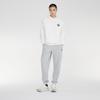 New Balance Sweatshirt Fall Winter Unisex White 5CD38061-IV
