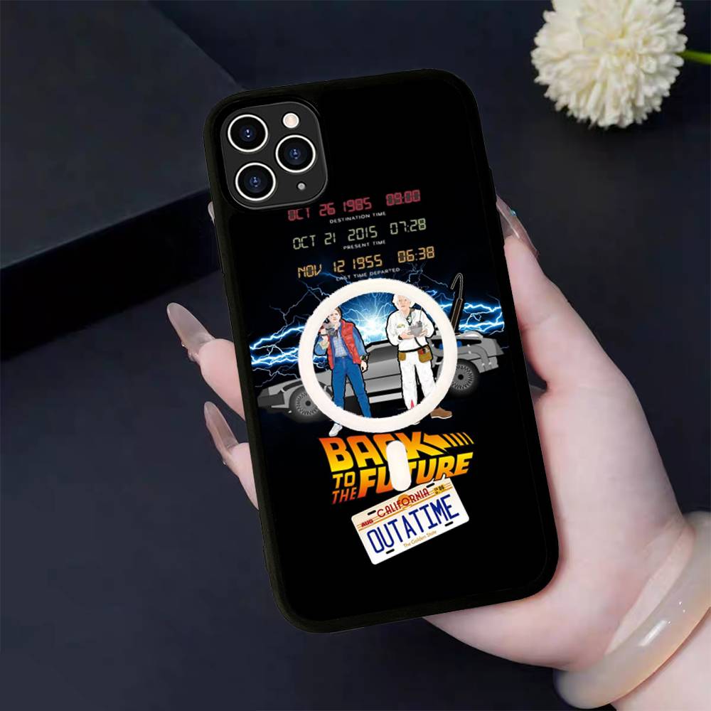 

Movie Back To The F-Future For IPhone 17 Air 16 E 15 14 13 12 11 Pro Max Plus PC Shock TPU Cover For Magsafe Phone Cover iPhone 17