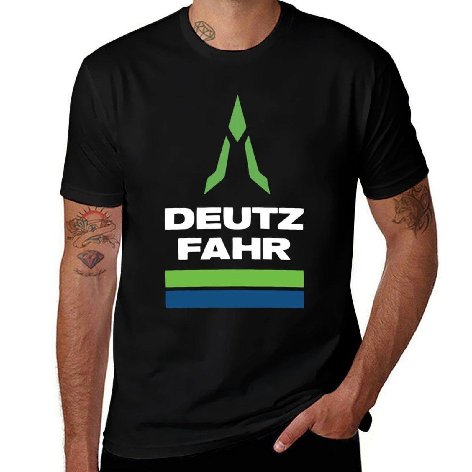 BenberFashion Deutz Fahr T-shirt Sublieme Zomer Tops Hippie Kleding Heren Grote Maten T-shirts 4XL