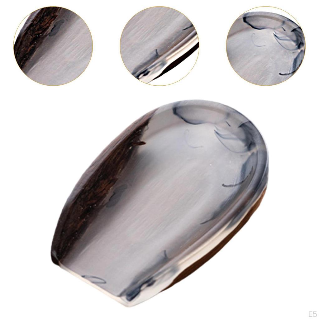 Coffee Bean Cup Tea Scoop Wood Resin Single Dose Ceremony Accessory Holder Weighing Bowl for