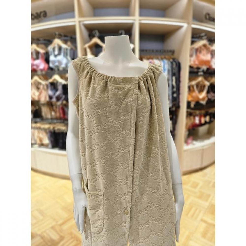 Barbara Velour Jacquard Bathrobe Agw4591s