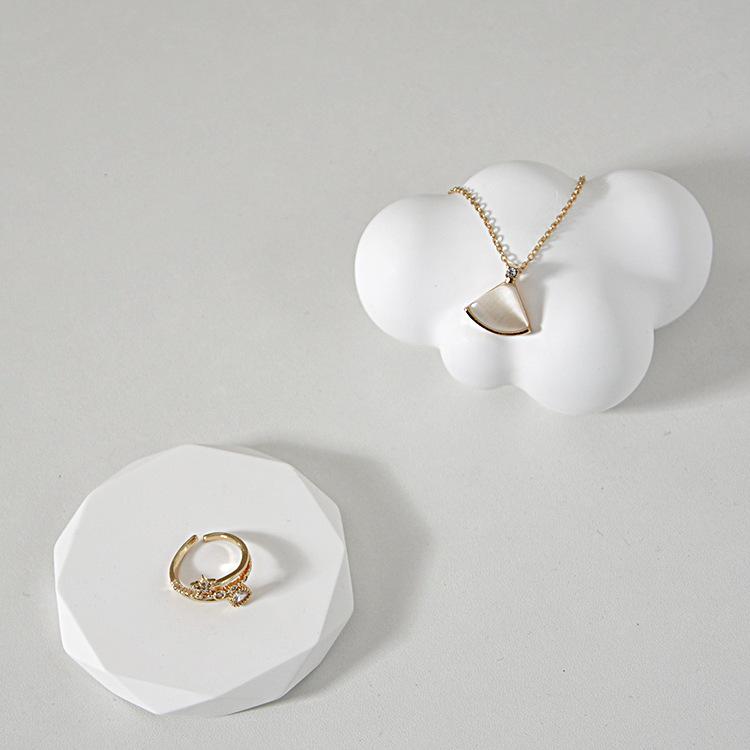 3D White Plaster Nail Art Props & Ornaments for Still Life Photography