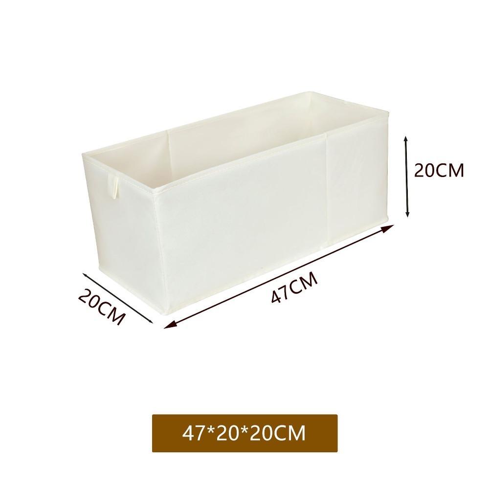 Washable Foldable Storage Box With Handles Stackable Storage Box  Drawers Wardrobe
