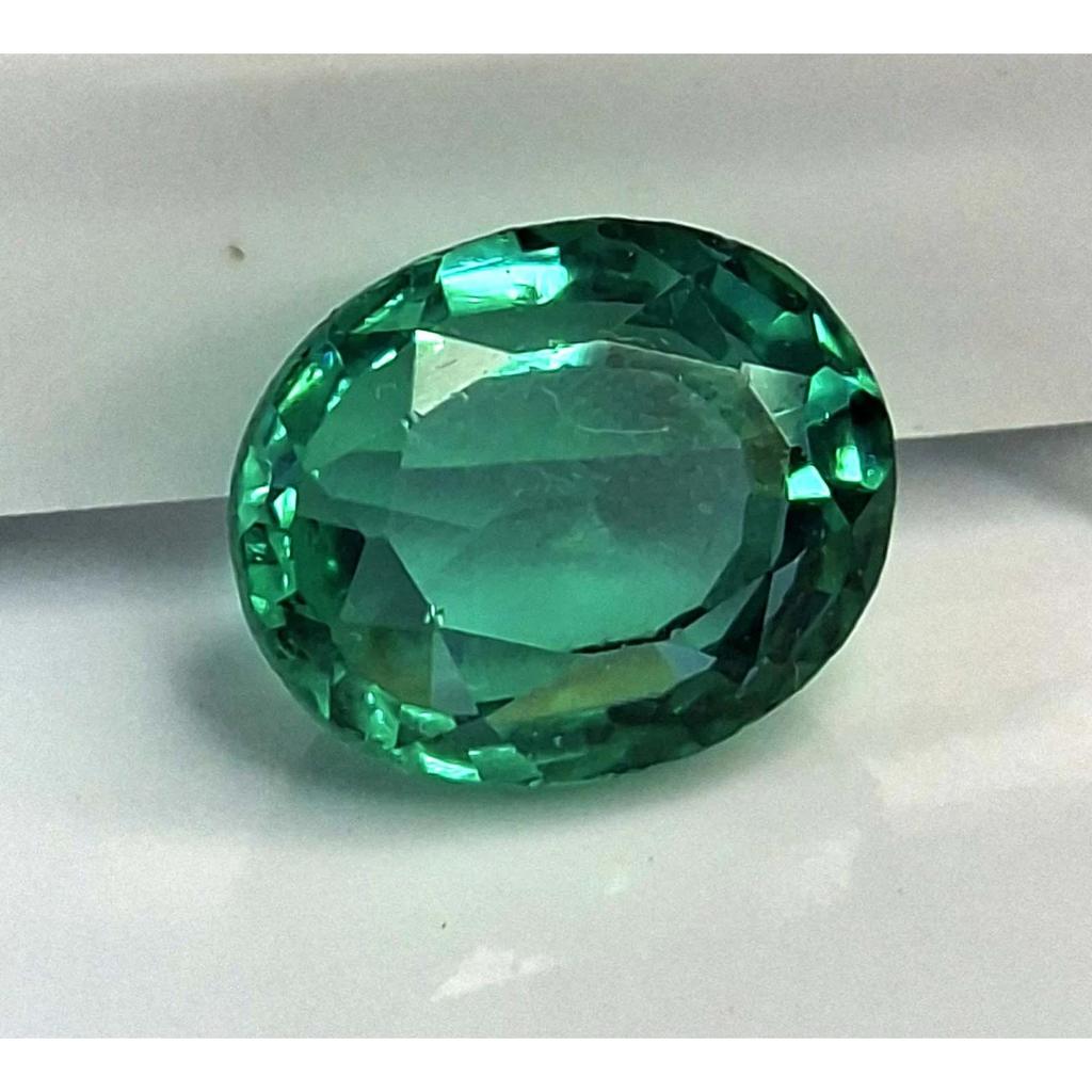 Certified Green Zambian Emerald Oval Cut 5-7 Ct Fabulous Loose Gemstone