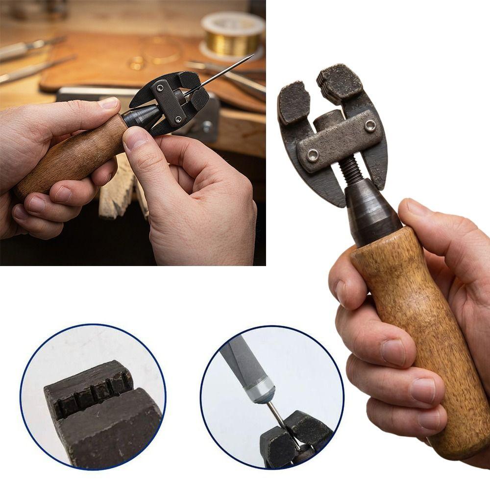 Non Slip Hand Vise High Carbon Steel Metal Forming Tool Clamping Tool  Industrial Craftsmanship
