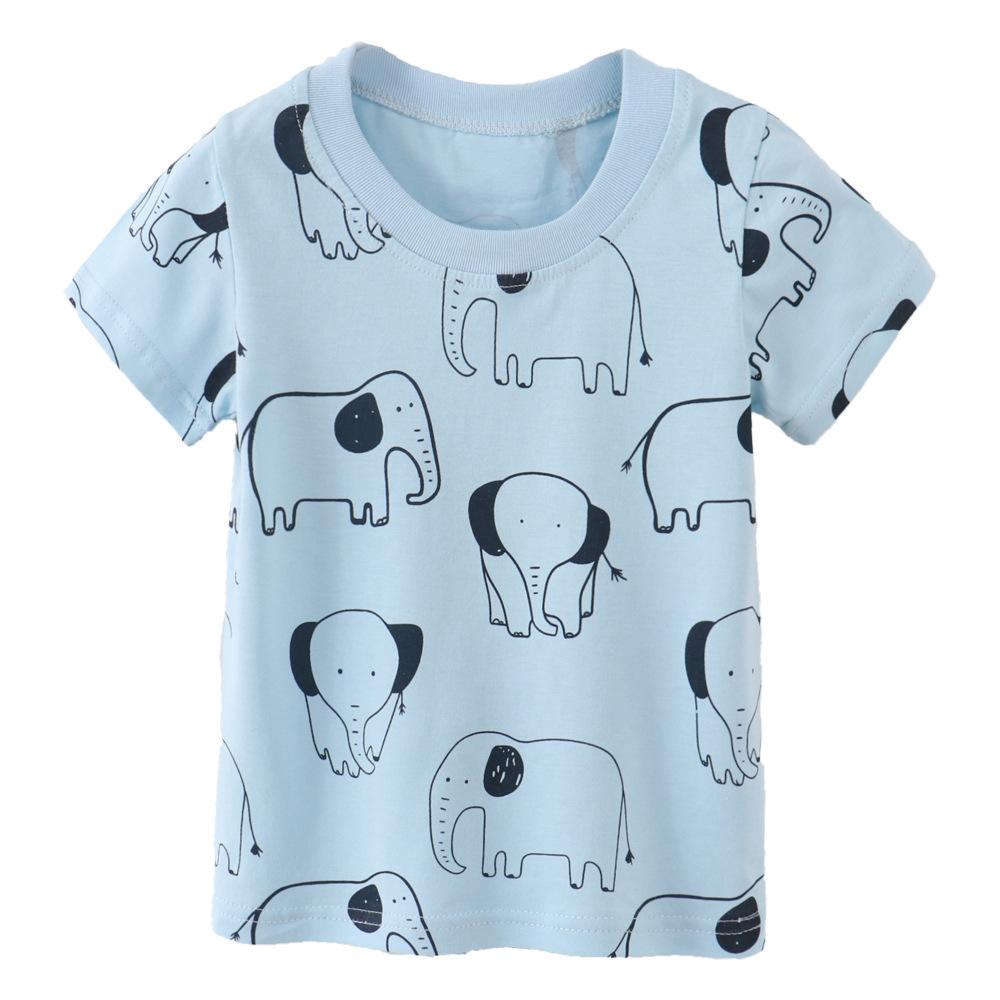 Children s T-shirts Boys  short-sleeved T-shirts Children s summer new T-shirts 100