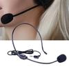 New Portable Wired Microphone Head-mounted 3.5mm Plug Headset Microphone Video Recording Flexible Speech Headset Mic