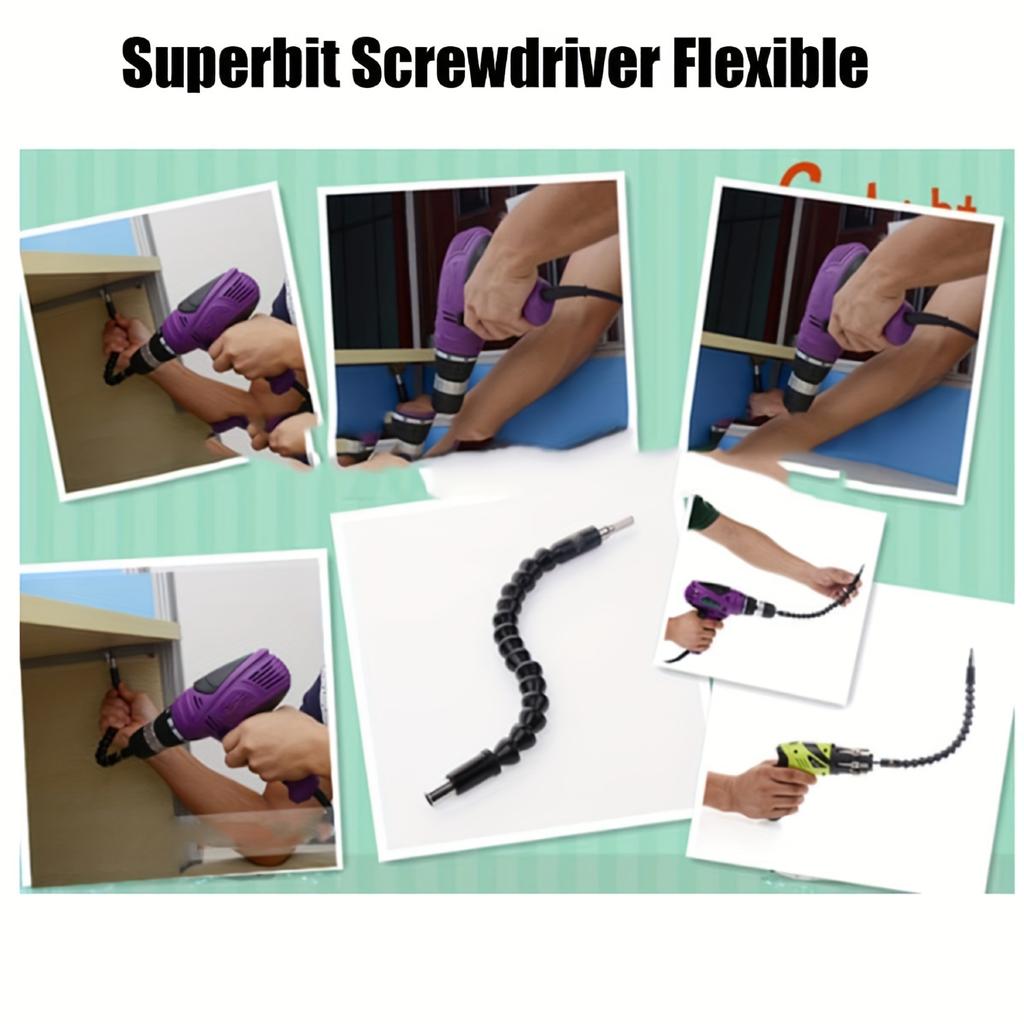 New Flexible Hex Shaft Drill Bits Extension Bit Holder with Magnetic Connect Drive Shaft Electric Drill Power Tool Accessories