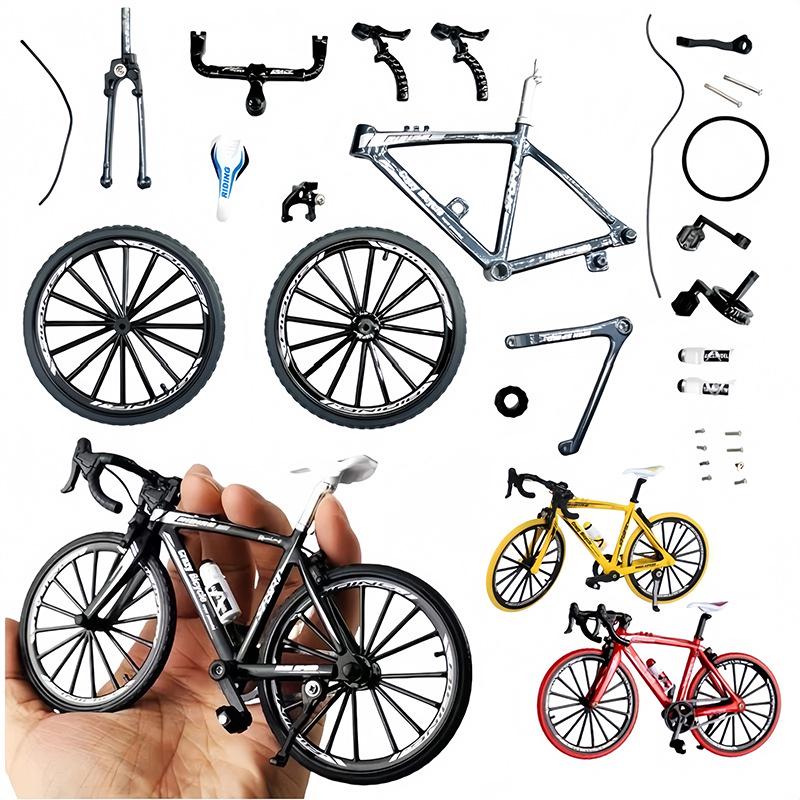 Alloy Off-Road Downhill Bicycle Toy Model – Mountain Bike Ornament & Creative Gift.