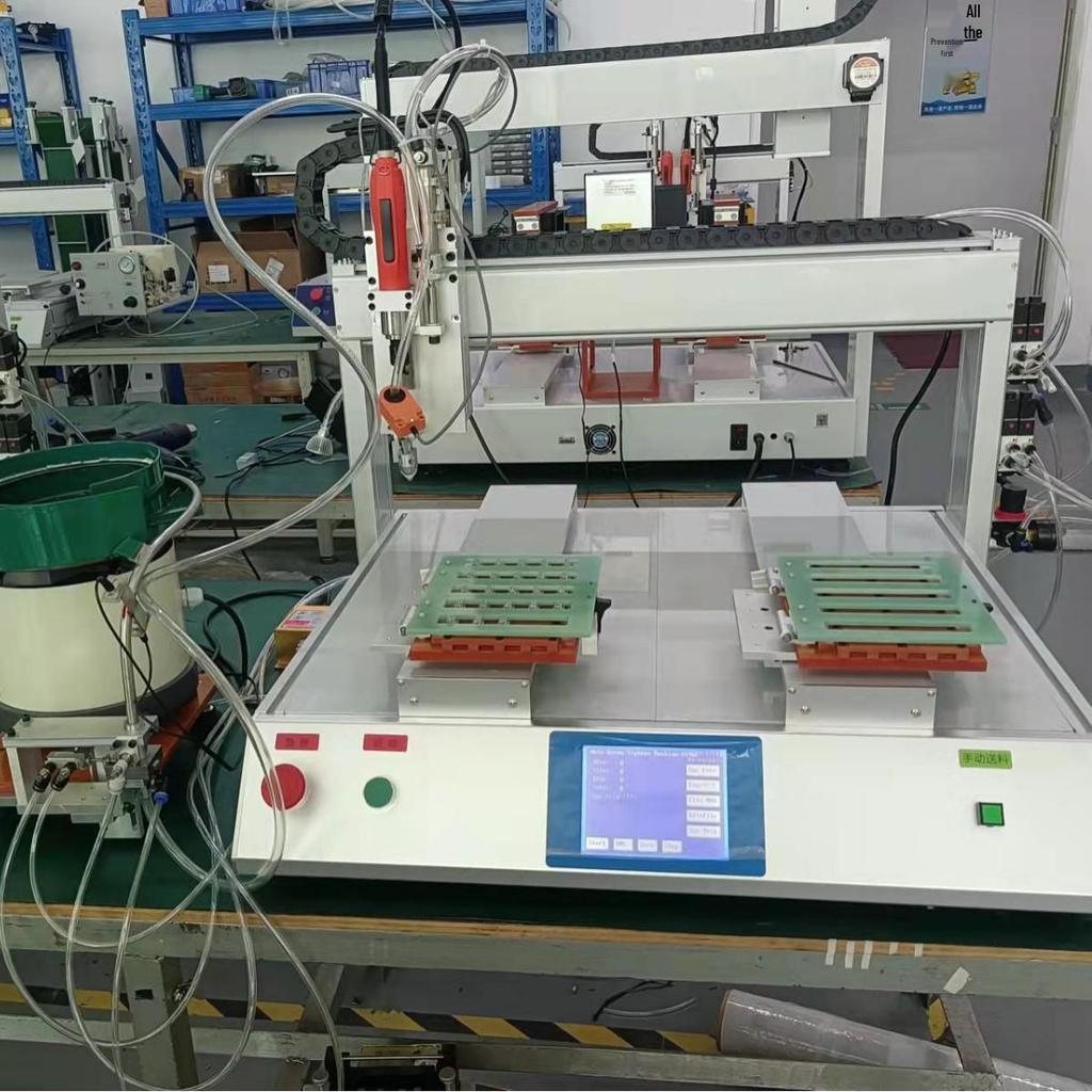 Fully Automatic High-Efficiency Machine Screw Locking System