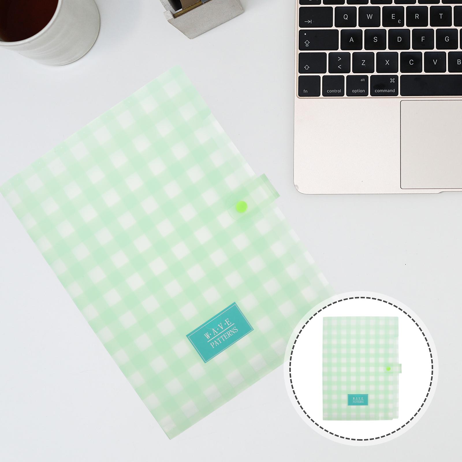 

Расширяемая папка для файлов, большая емкость, хранитель банкнот, сумка-аккордеон, портативная квитанция, розовый студенческий документ зелёный