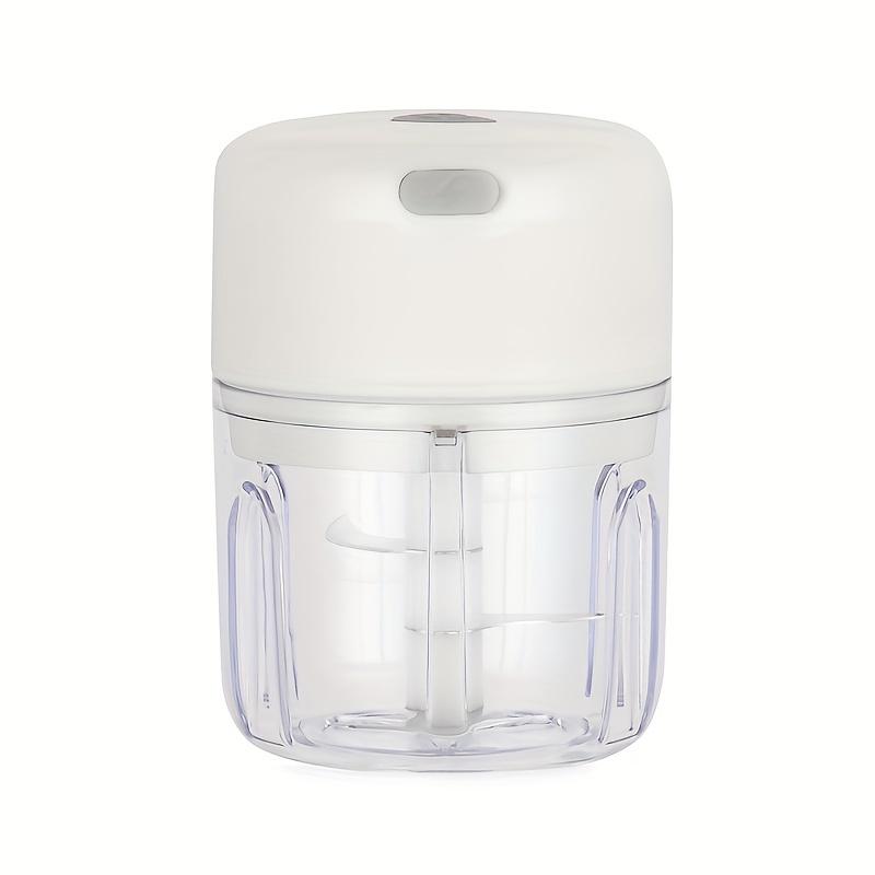 

250ml Mini Rechargeable Garlic Chopper and Meat Grinder, Durable and Sturdy, Suitable for Crushing Garlic, Chili, Onions, Minced Meat, Nuts, and More 250ML белый