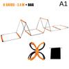 Dual-Purpose Soccer Training Jump Ladder Multifunctional Agility Ladder Speed Training Coordination Footwork Football Equipment