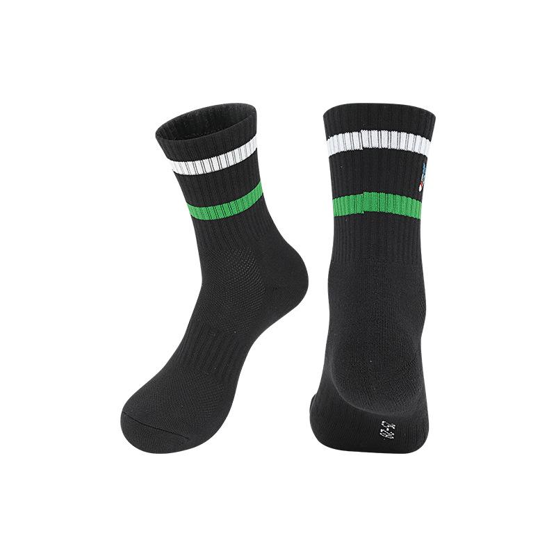 Autumn And Winter Professional Badminton Socks Men'S And Women'S Short Socks Cotton Non-Slip Breathable Towel Bottom Short Tube Sports Socks
