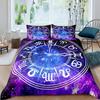 Set Copripiumino Costellazione Modello Dorato Copripiumino Segni Zodiacali Cielo Stellato Animale Dimensioni Queen Coperta Trapuntata Per Ragazzo Uomo