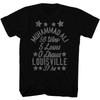 Muhammad Ali Muhammad Ali Win Loss Draw Black Icon  Children's T-shirt