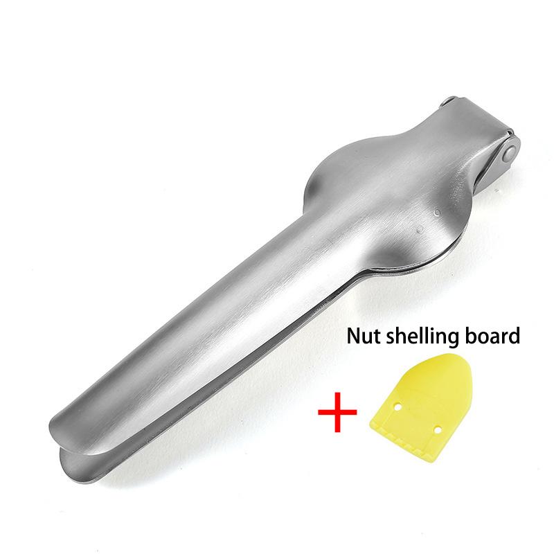 Stainless Steel Chestnut Clip Nutcracker, Walnut Opener & Nut Shelling Tool,Multifunctional Pliers Gadget for Easy Shell Removal