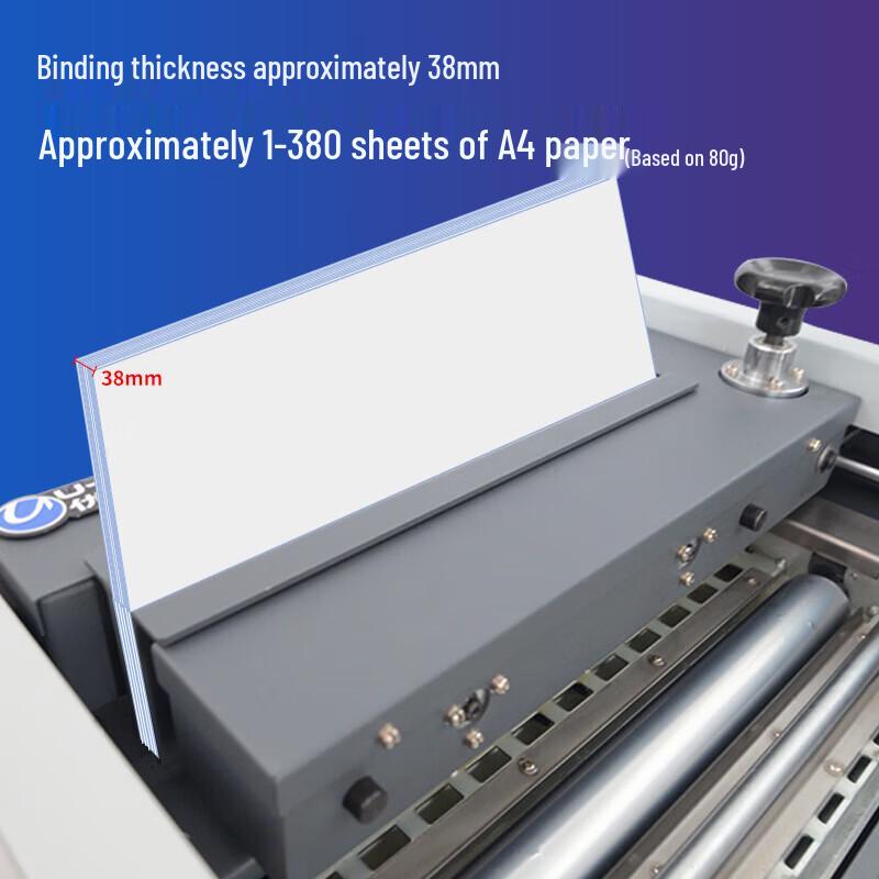 Yumashi Professional Thermal Hot Melt Binding Machines CN Plug (adapter Included)