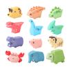 12 Pcs Cartoon Animal Bath Toy Set For Toddler Water Play