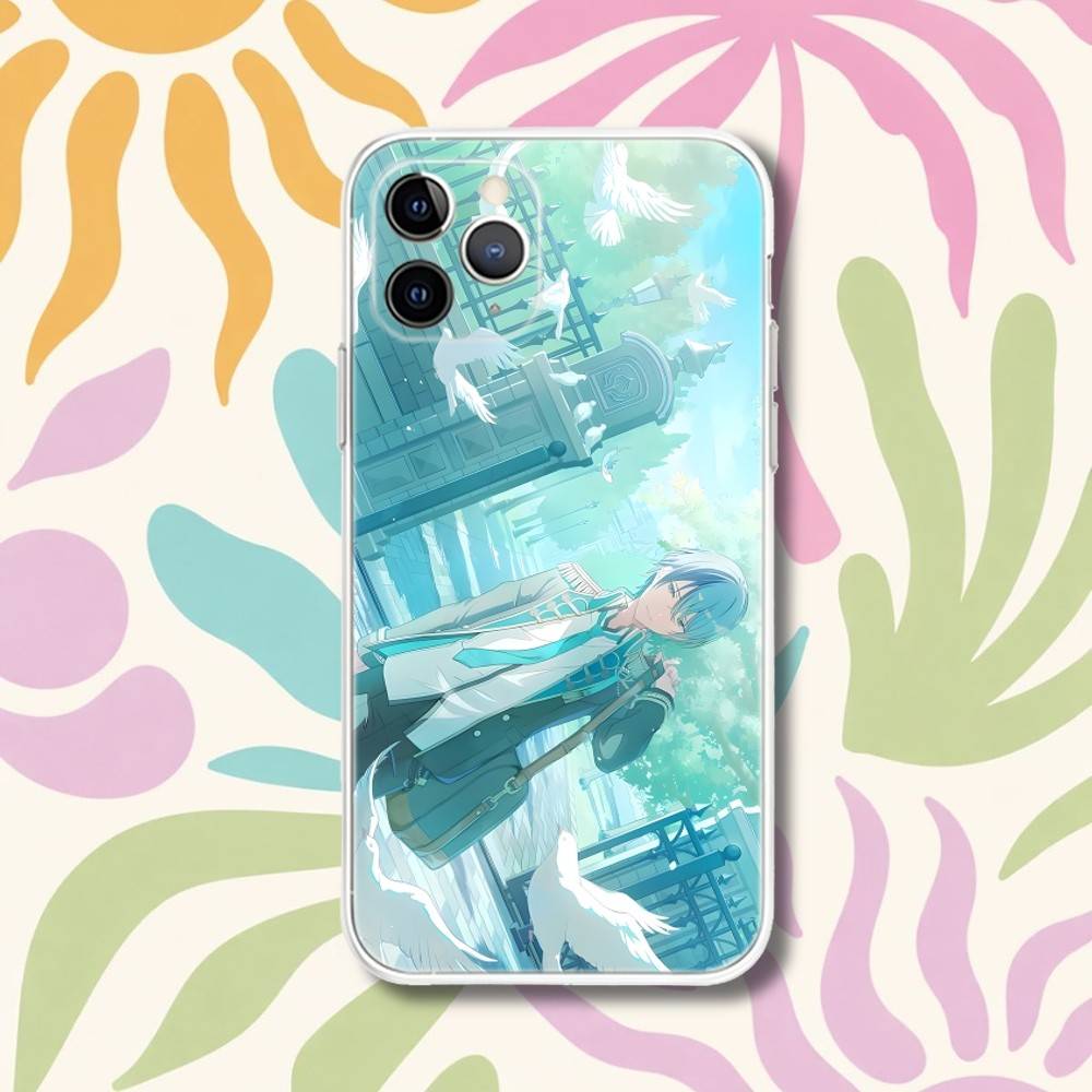 Toya Aoyagi P-Project SEKAI Phone Case For iPhone 17,16,15,11,12,14,13 Pro Max Plus Mini X,XS,XR,7,16E Air Transparent Cover