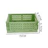 Kell Plastic Baskets Stackable Organizer Pantry Storage Bins Folding Containers Crate