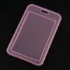 Transparent Two Types Card  Women Men Student Bus Card Badge Holder  Credit Cards Bank ID Card  school supplies