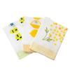 Mukotowel Pela Face Gauze Made In Senshu Printed Towels for Daily Set of Yellow Assortment Towels, Towels, Japan, Towels, Thin, Quick-Drying, Life, 3,