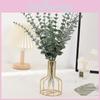 Leaf Globulus Eucalyptus Simulation Green Plant Decoration Flower Arrangement