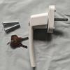 Child-Safe Casement Window Handle: Metal, Lockable with Key