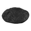 4ft Rundt Boblebaddeksel Oxford Stoff Sammenleggbart Varmeisolerende Vanntett Støvtett Bassengdeksel Svart