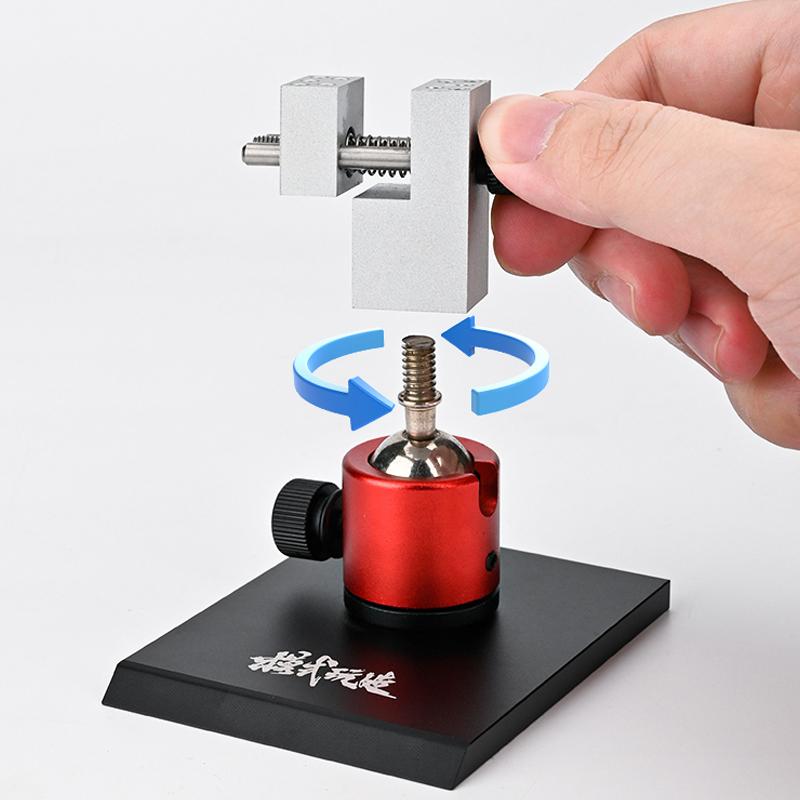 1pc Modeling Clamping Tool High Precision Split Bench Vise Seamless Clamping Can Be Dismantled For Assembly Model Building Tools